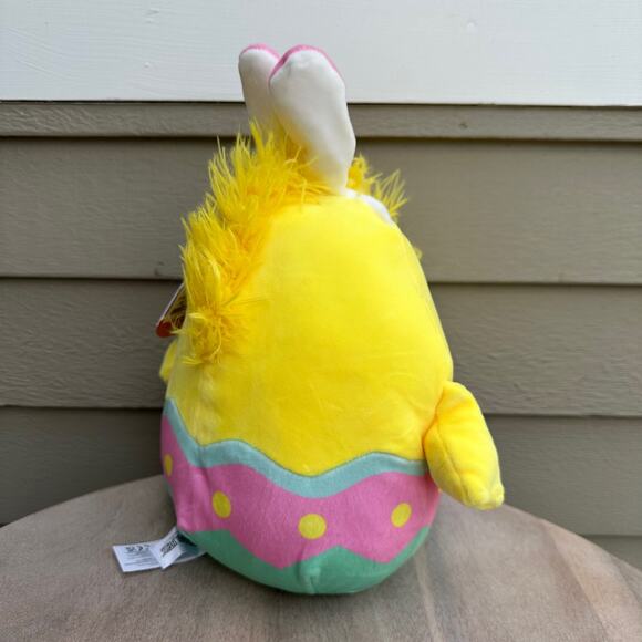 Squishmallows 8" Easter Peanuts Woodstock in Easter Egg with Ears Pastel New - Picture 5 of 11